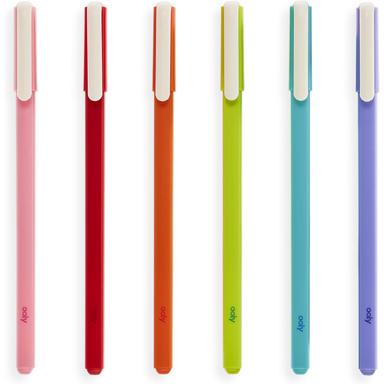 Fine Line Colored Gel Pen (Set of 6)