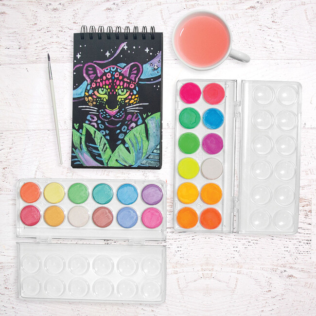 Chroma Blends Neon Watercolor Paint (Set of 13) - Painting - 2