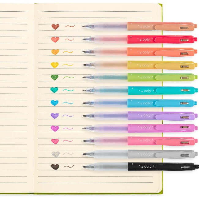 Oh My Glitter! Gel Pens - Set of 12