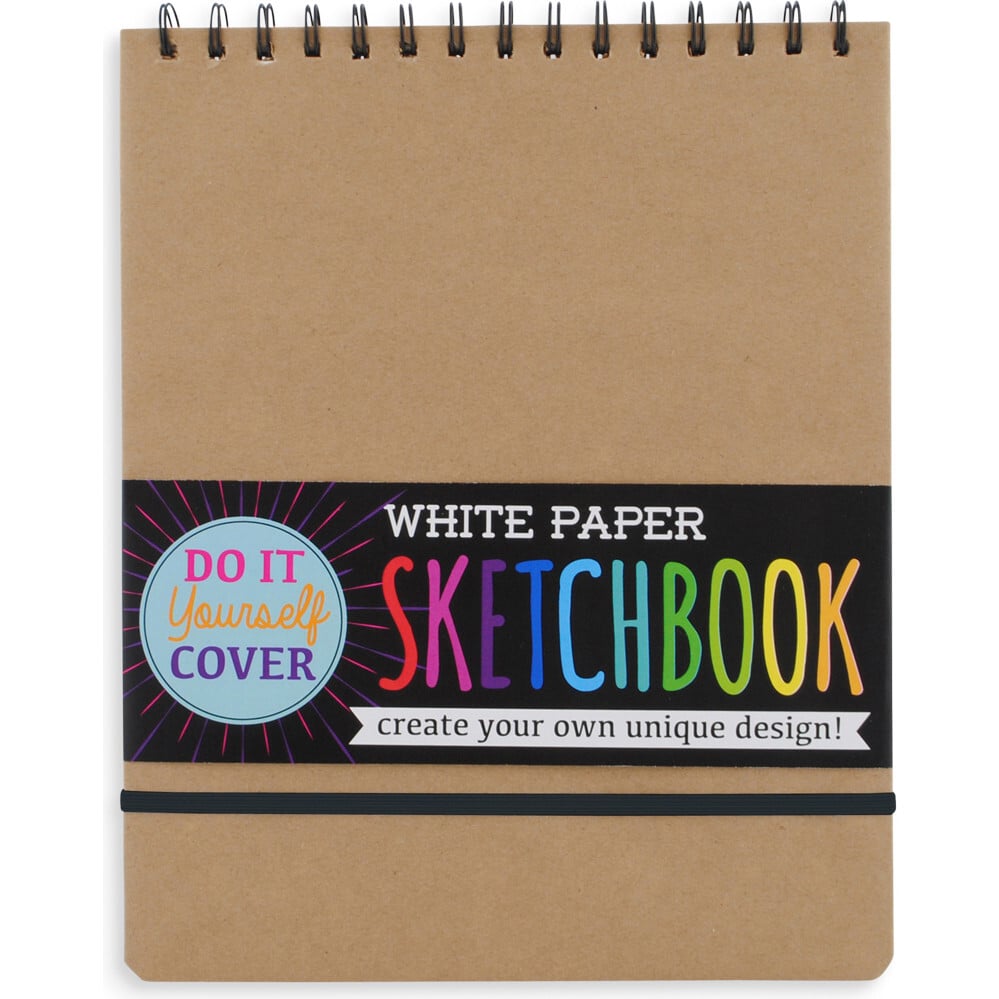 White DIY Cover Sketchbook