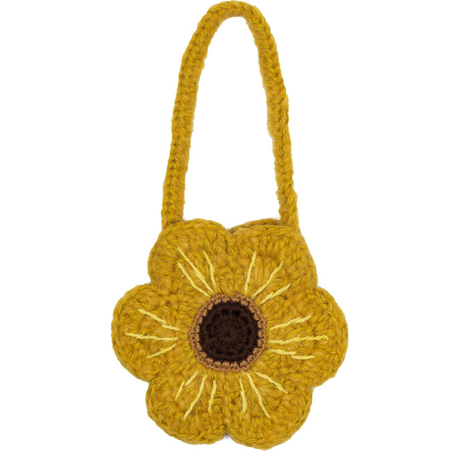 Crochet Purse, Sunflower