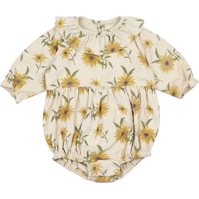Hazel Romper, Sunflower Field