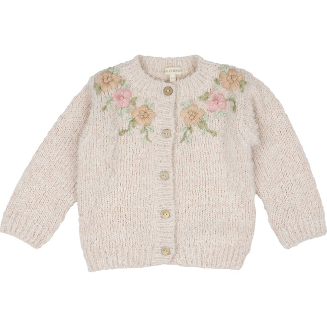 Amelia Cardigan, Heathered Pink