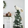Handmade Hand Felted Wool Christmas Tree Topper - Dove - Tree Toppers - 2
