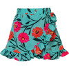 Cross-Over Ruffle Skirt, Abi And Flora - Skirts - 1 - thumbnail