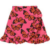 Cross-Over Ruffle Skirt, Mari Mari - Skirts - 1 - thumbnail