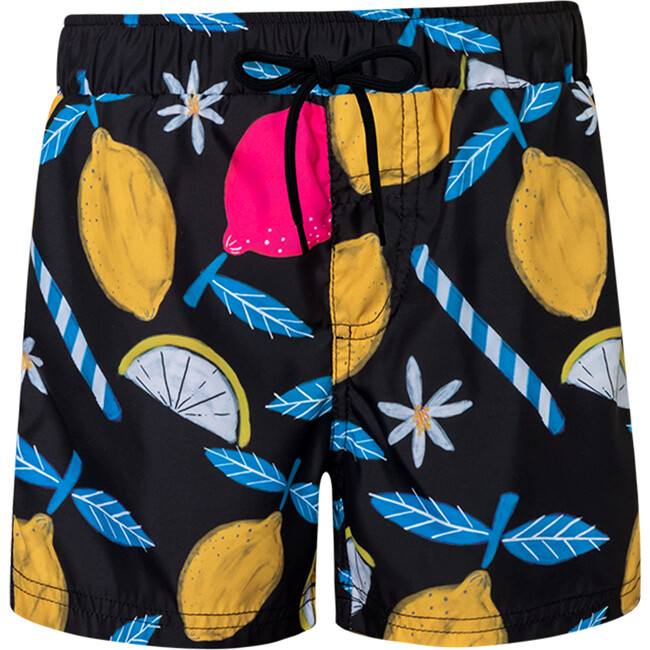 Swimshorts With Drawstring, Pink Lemonade - Swim Trunks - 1