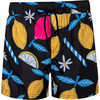 Swimshorts With Drawstring, Pink Lemonade - Swim Trunks - 1 - thumbnail
