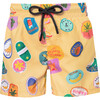 Plaza De Mercado Amarillo Swimshorts, Yellow - Swim Trunks - 1 - thumbnail