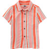 Hamaca Platanal Guayabera Tropical Shirt, White - Button Downs - 1 - thumbnail