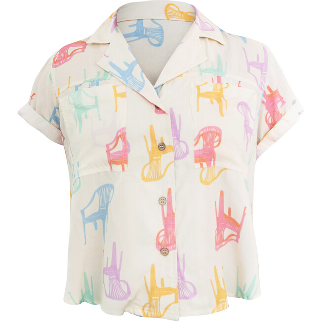 Sillas De Tierra Caliente Adult Women Guayabera, Tropical Shirt - T-Shirts - 1