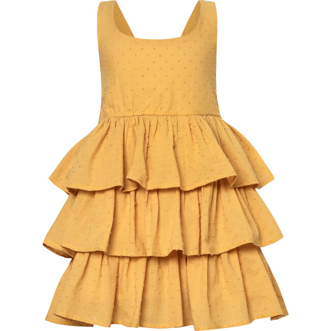 Plumeti Amarillo Plumeti Dress , Yellow - Dresses - 1