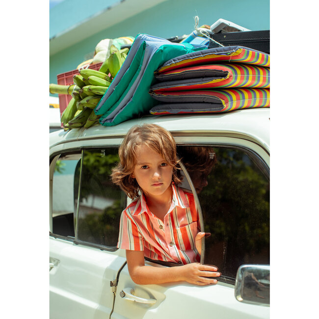 Hamaca Platanal Guayabera Tropical Shirt, White - Button Downs - 3