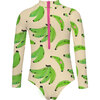 Platanos Crudo Paresoleil Longsleeve Swimsuit, White - One Pieces - 1 - thumbnail