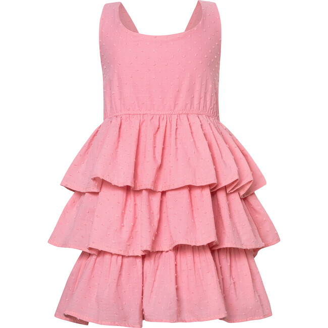 Plumeti Rosado Plumeti Dress, Pink - Dresses - 1