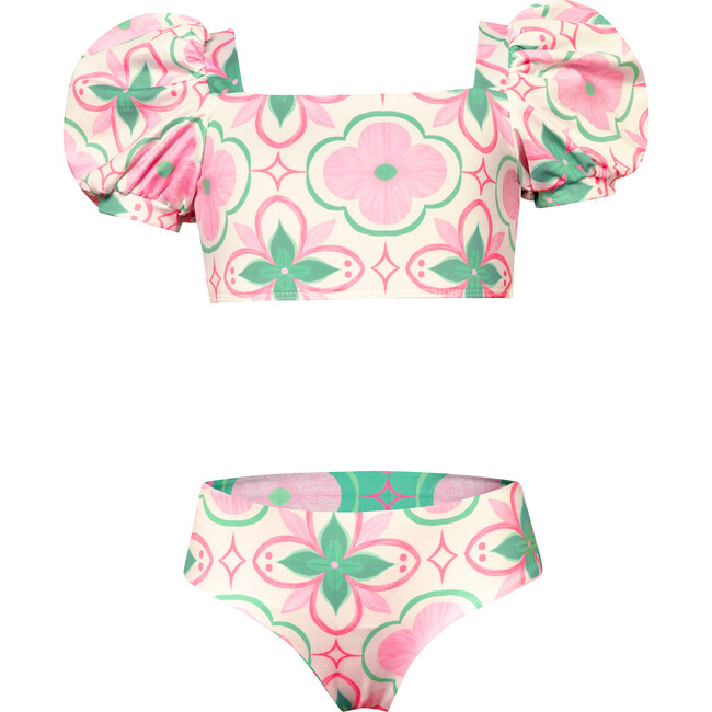 Azulejo Bubble Bikini Swimsuit, Multicolor - Two Pieces - 2