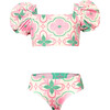 Azulejo Bubble Bikini Swimsuit, Multicolor - Two Pieces - 2
