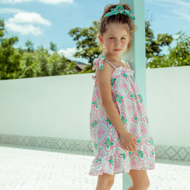 Azulejo Elisa Short Wide Beach Dress, Multicolor - Dresses - 2