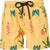 Plantulas Amarillo Swimshorts, Yellow - Swim Trunks - 1 - thumbnail