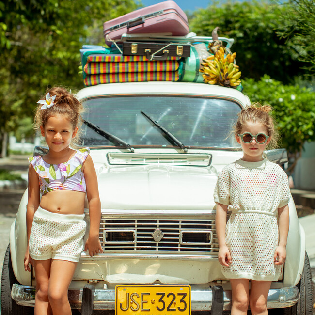 Celosia Knitted Short, Girl - Shorts - 2