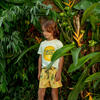Plantulas Amarillo Swimshorts, Yellow - Swim Trunks - 2