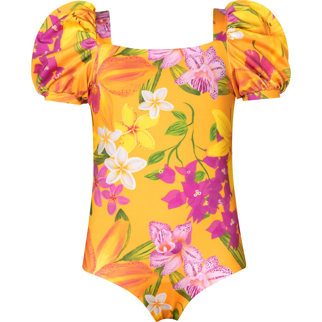 Veranera Amarillo Bubble One Piece Swimsuit, Yellow