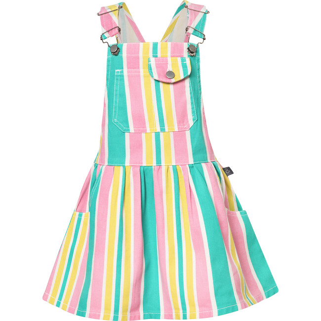Hamaca Casa Celeste Jardinera Denim Dress, Multicolor - Dresses - 1