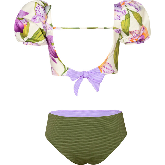 Orquideas Anggie Crudo Bubble Bikini Swimsuit, White - Two Pieces - 5