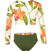 Orquideas Naranja Sun Longsleeve Bikini Swimsuit, Orange - Two Pieces - 3