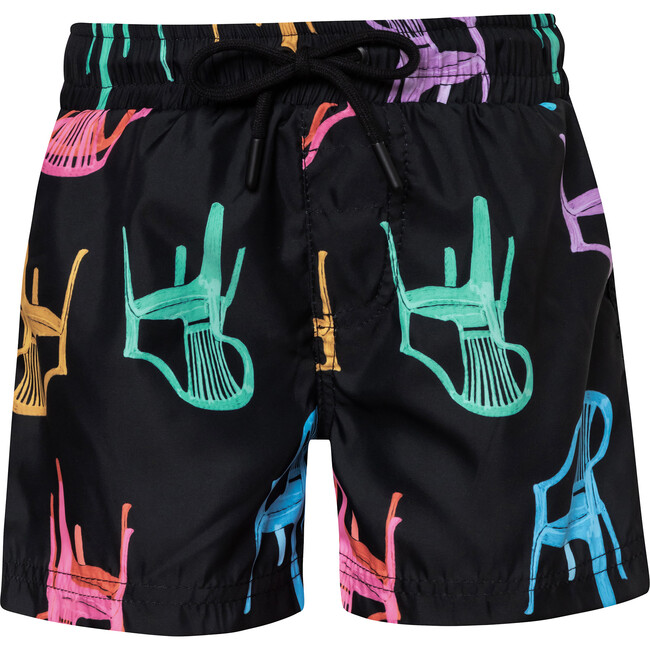Silla De Tierra Caliente Negro Swimshorts, Black