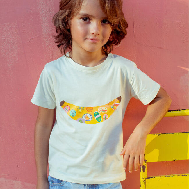Banano Colombiano T-Shirt Cotton, White - T-Shirts - 2