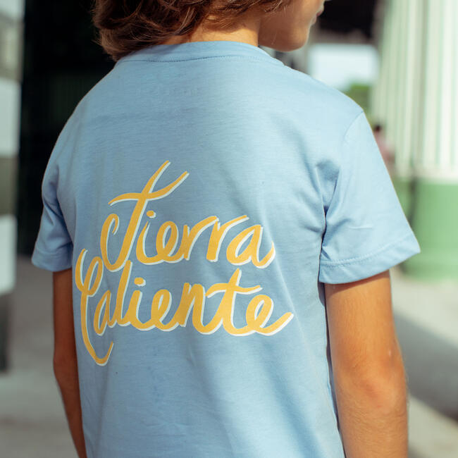 Tierra Caliente T-Shirt Cotton, Blue - T-Shirts - 2