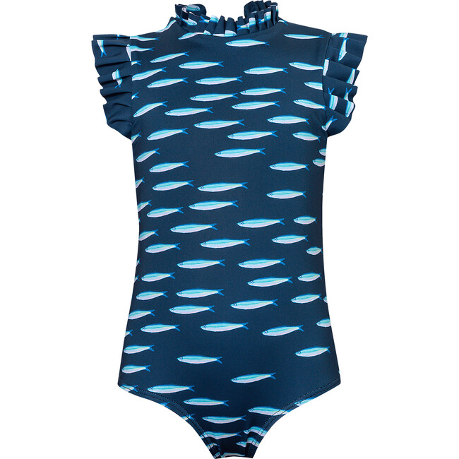 Cardumen Alisson One-Piece Swimsuit, Deep Blue - One Pieces - 1