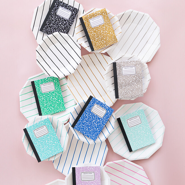 Mini Composition Notebook Metallic Silver - Arts & Crafts - 3