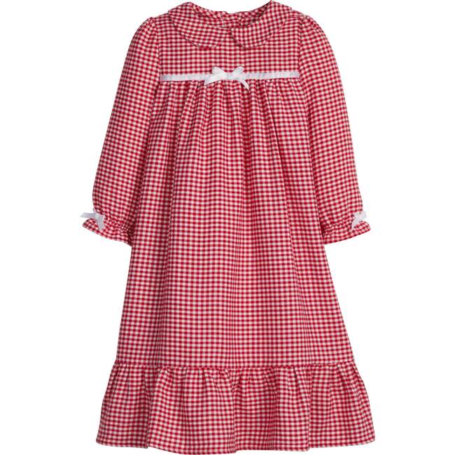 Classic Nightgown, Red Gingham