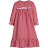 Classic Nightgown, Red Gingham - Nightgowns - 1 - thumbnail