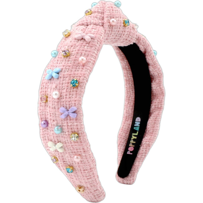 Tweed Bow Multi Headband