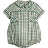 Bennet Bubble, Mistletoe Tartan - Rompers - 1 - thumbnail