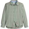 Button Down Shirt, Mistletoe Tartan - Button Downs - 1 - thumbnail