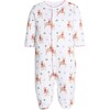 Printed Footie, Reindeer Games - Footie Pajamas - 1 - thumbnail