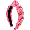 Candy Cane on Bow Headband - Headbands - 3