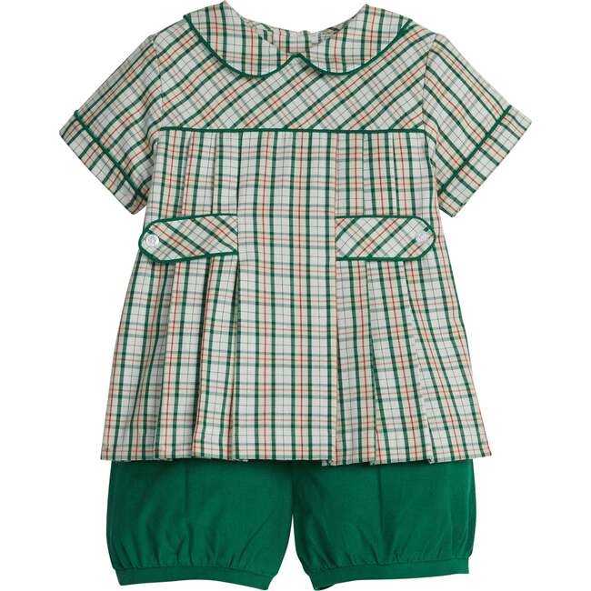 Bennet Short Set, Mistletoe Tartan