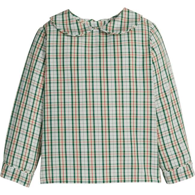 Peter Pan Shirt, Mistletoe Tartan