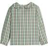 Peter Pan Shirt, Mistletoe Tartan - Polo Shirts - 1 - thumbnail