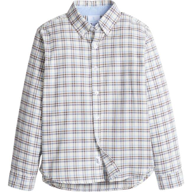 Button Down Shirt, Clarkson Plaid