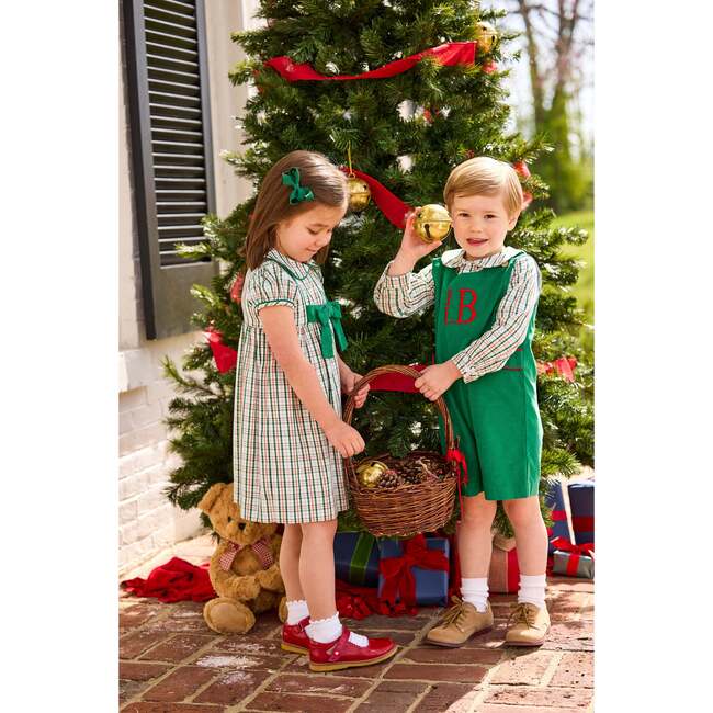 Peter Pan Shirt, Mistletoe Tartan - Polo Shirts - 2