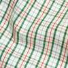 Ruffled Peter Pan Blouse, Mistletoe Tartan - Blouses - 5