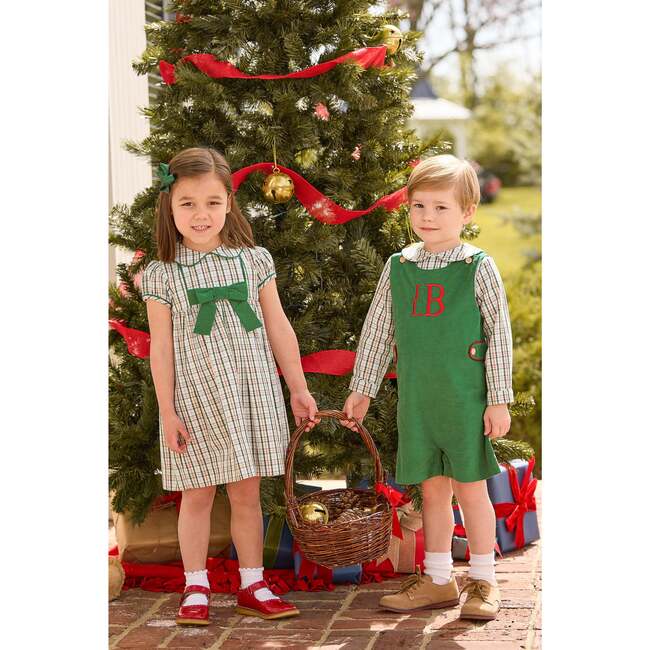 Peter Pan Shirt, Mistletoe Tartan - Polo Shirts - 3