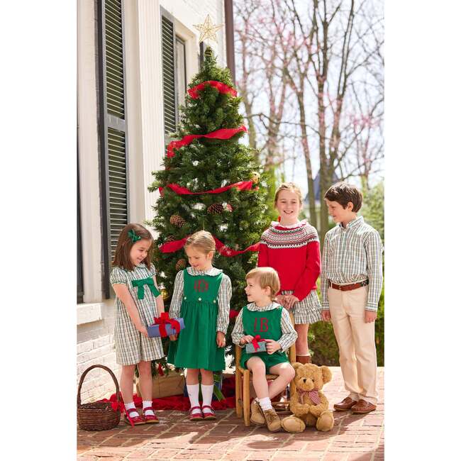 Peter Pan Shirt, Mistletoe Tartan - Polo Shirts - 6