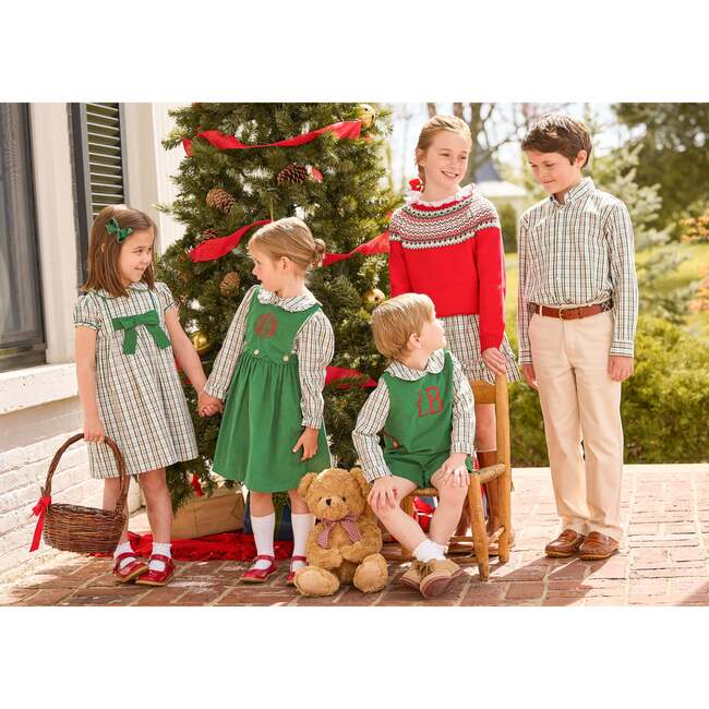 Peter Pan Shirt, Mistletoe Tartan - Polo Shirts - 7